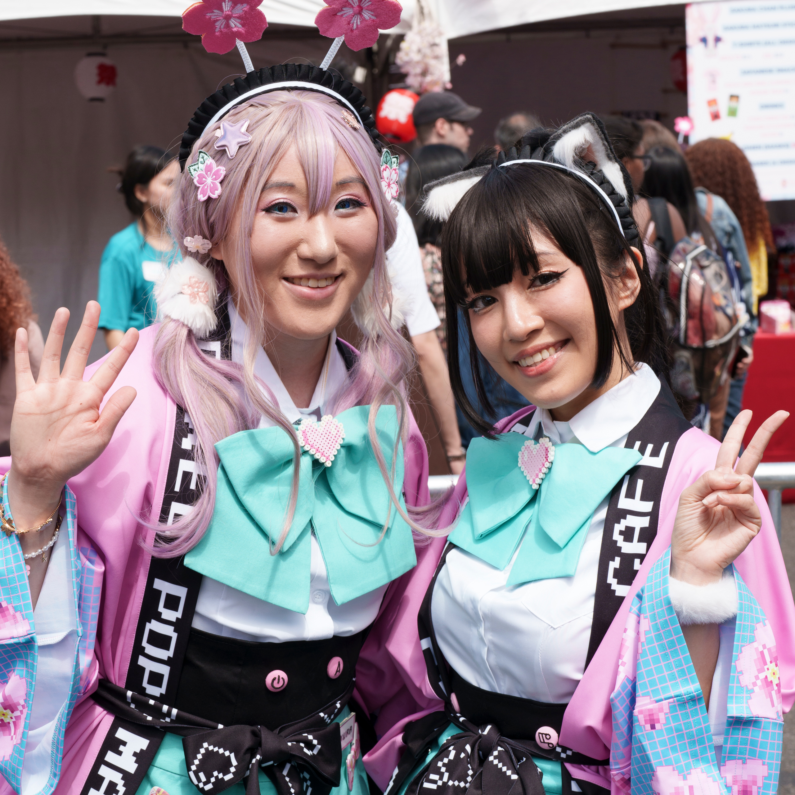 Sakura Matsuri Colorful Girls